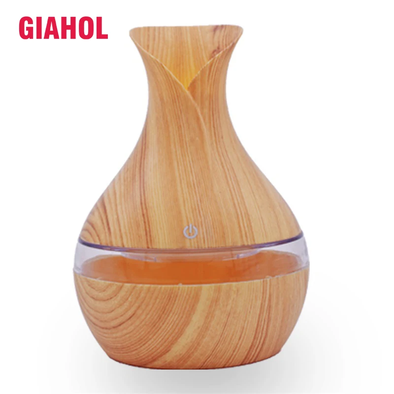 300ml USB Electric Aroma Air Diffuser Wood Ultrasonic Air Humidifier Essential Oil Aromatherapy Cool Mist Maker For Home