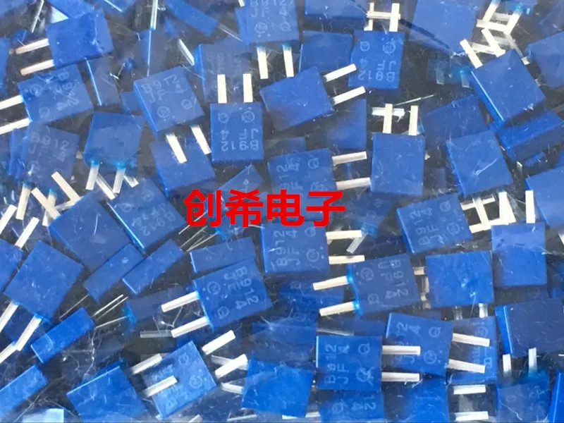 

10PCS 100PCS Dip ceramic filter CSB912JF (912KHZ) ceramic crystal vibration ceramic 912K blue