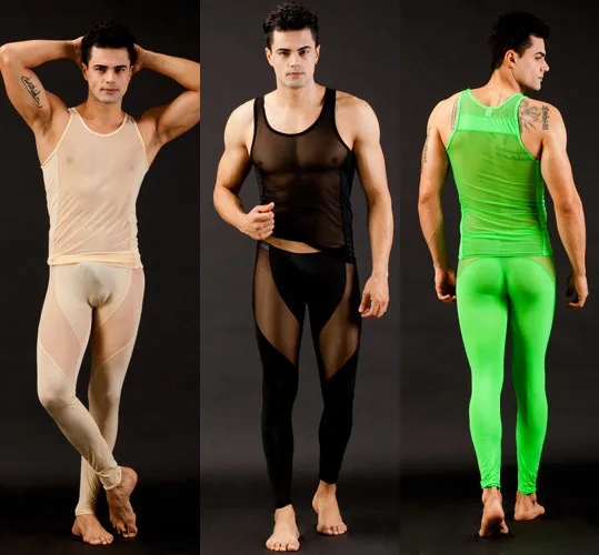 Gay Sleepwear Modal Material Mens Top Fashion Smooth Manview Lounge gay-sleepwear-modal-material-mens-top-fashion-smooth-manview-lounge