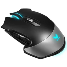 Оригинальная Проводная игровая мышь Rapoo V310, USB, светодиодный, с подсветкой, игровая мышь, 8200 dpi, с 6 кнопками, для ПК, ноутбука, настольного компьютера