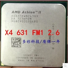 Для AMD II Athlon X4 631x4 631 четырехъядерный процессор fm1 2,6G 4M четырехъядерный процессор(рабочий