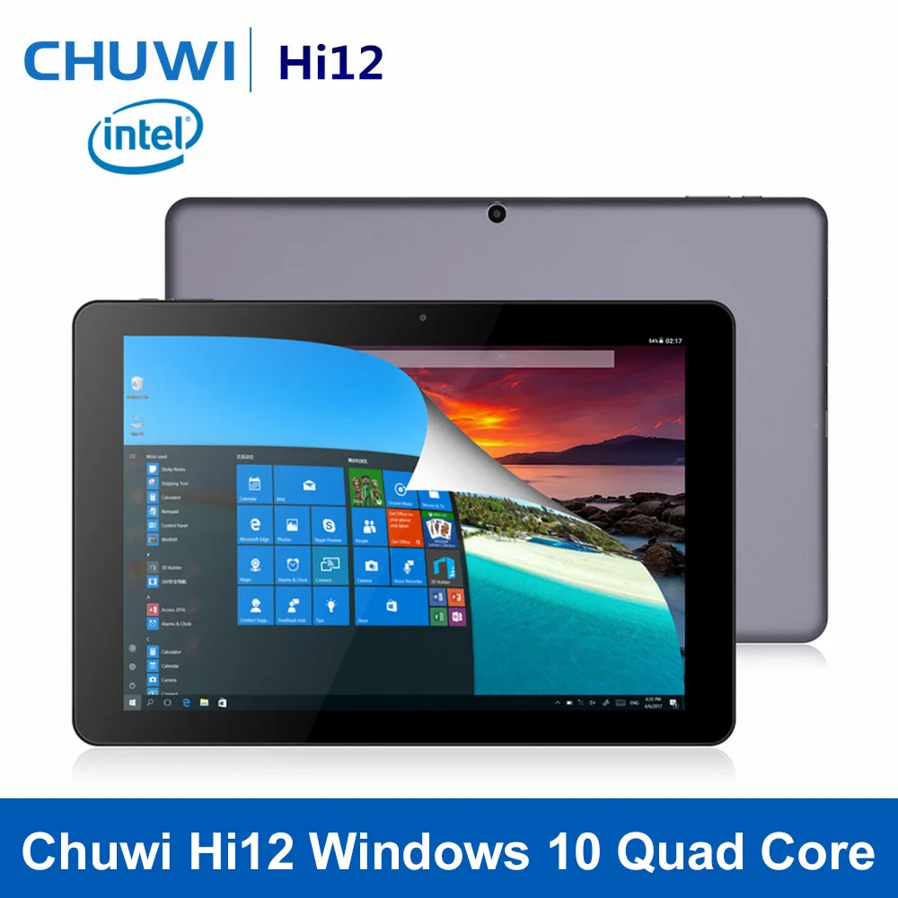 

Original CHUWI Hi12 12 inch Windows 10 Tablet Quad Core Trail X5-Z8350 4GB RAM 64GB ROM 11000mAh HDMI Bluetooth 4.0 Tablet PC