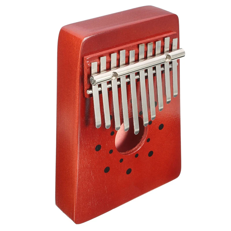 New 10Keys Kids Thumb Children Wooden Piano Kalimba Musical Traditional Instrument Portable Great Gift For Beginner