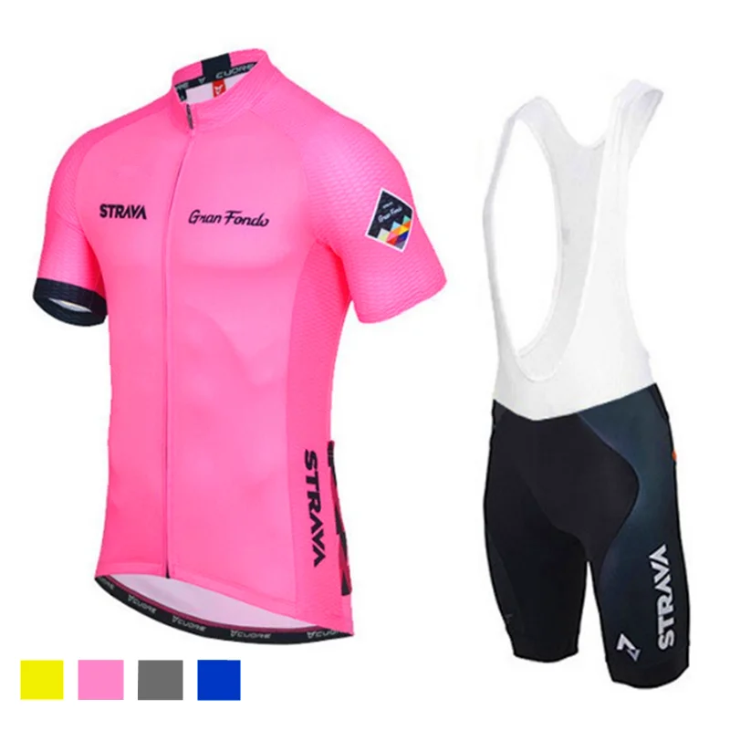 Cycling Jersey Bike Racing Riding Tri MTB Pro Grand Fondo Bicycle Strava Jersey