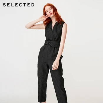 

SELECTED Women's Black Sleeveless Slim Fit Jumpsuits S|419144503