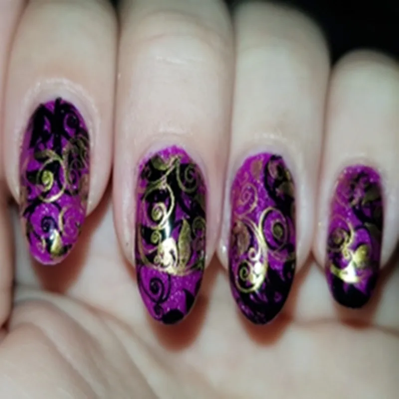 1 шт. прямоугольная пластина для стемпинга ногтей 14 5x9 5 см|stamping plates nail art|nail stamping