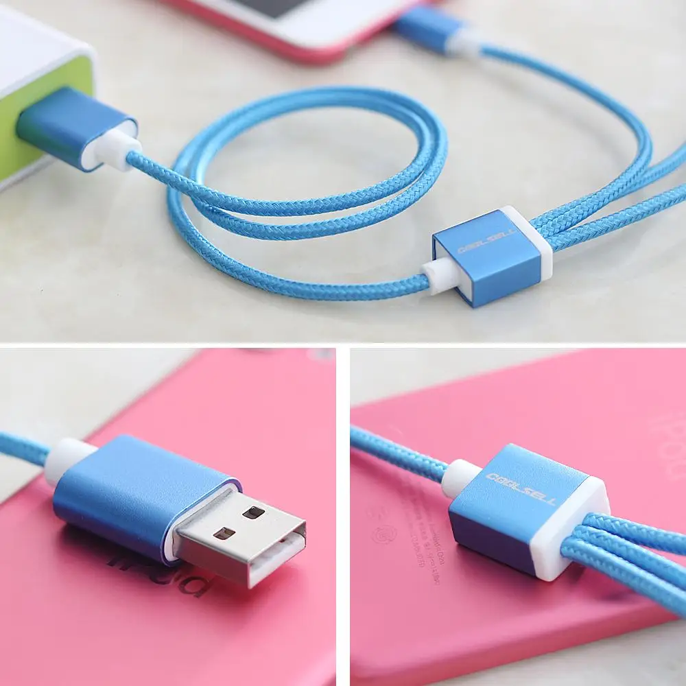 Высокое качество 3 в 1 микро usb быстрый заряд кабеля мобильного телефона Andriod usb-адаптер, кабель для зарядки для samsung для iphone