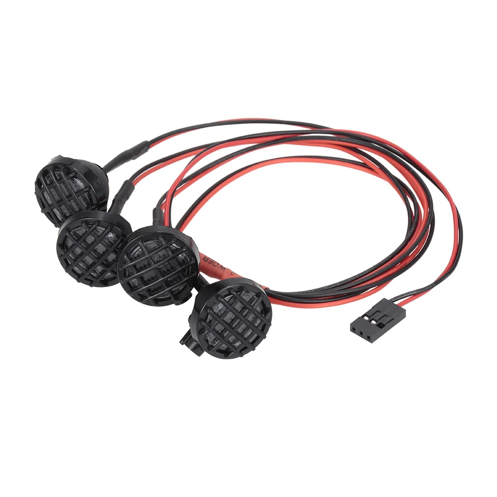 Roof Rack Luggage Carrier & LED Light Bar for 110 RC Car Monster Truck Crawler SUV TAMIYA CC01 CR01 AXIAL SCX10 RC4WD REDCAT (5)