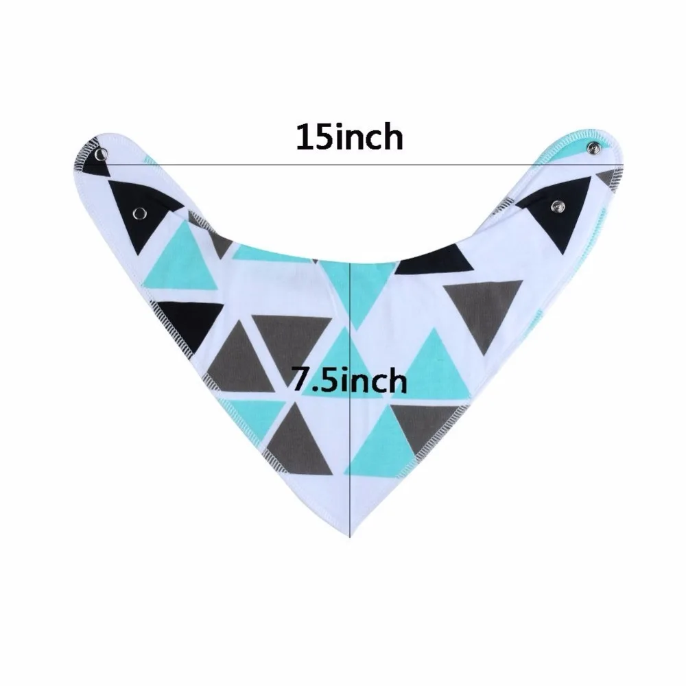 Стиль Детские Бандана слюни нагрудники с защелками, 4-пакет органических абсорбирующие слюни и прорезывания зубов нагрудник Комплекты Baby Shower подарочные наборы