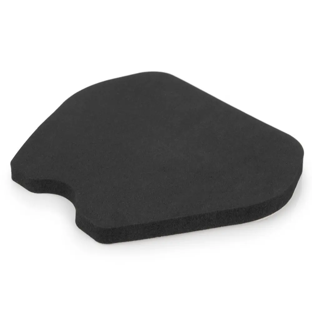 

Motorcycle Race Racing Foam Seat Pad Adhesive 1cm Thick Black Universal Fit