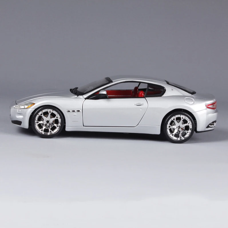 Maisto Bburago 1:24 Maserati GT Gran Turismo сборка DIY гоночный литой под давлением Модель Набор игрушечных автомобилей детские игрушки оригинальная коробка