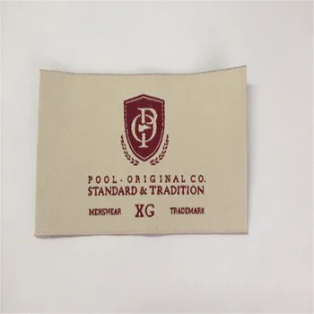 

Customized Woven Label Clothing Main Label Garment Label