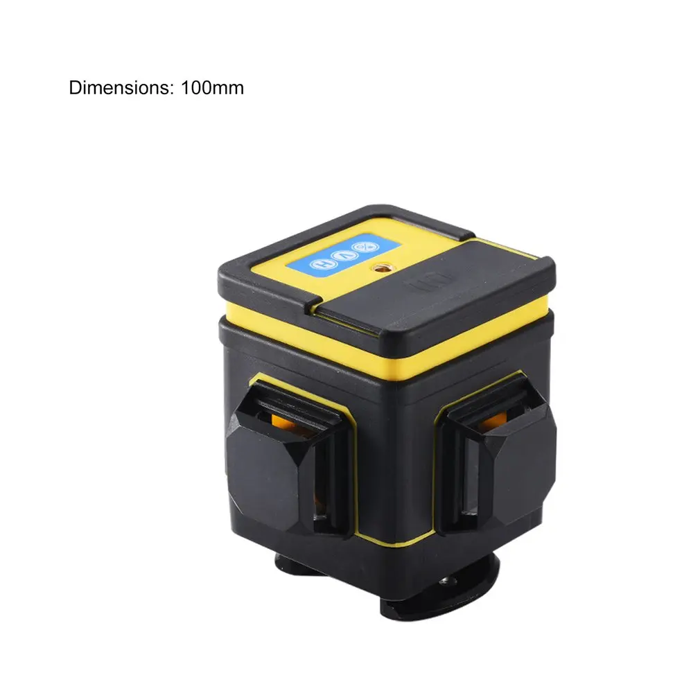 

Portable Green Laser Levels 12 Lines Leveling Instrument Self-Leveling Laser Leveler Vertical Horizontal Cross Laser