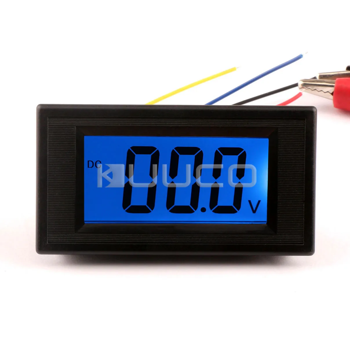 Digital Volt Gauge DC 0200V Blue LCD Display Digital Voltmeter AC/DC 8V 12V Voltage Meter