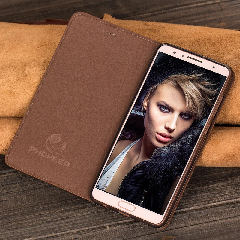 Оригинальный PHOPEER Роскошный футляр из натуральной кожи для htc Desire 728 D728w мобильный
