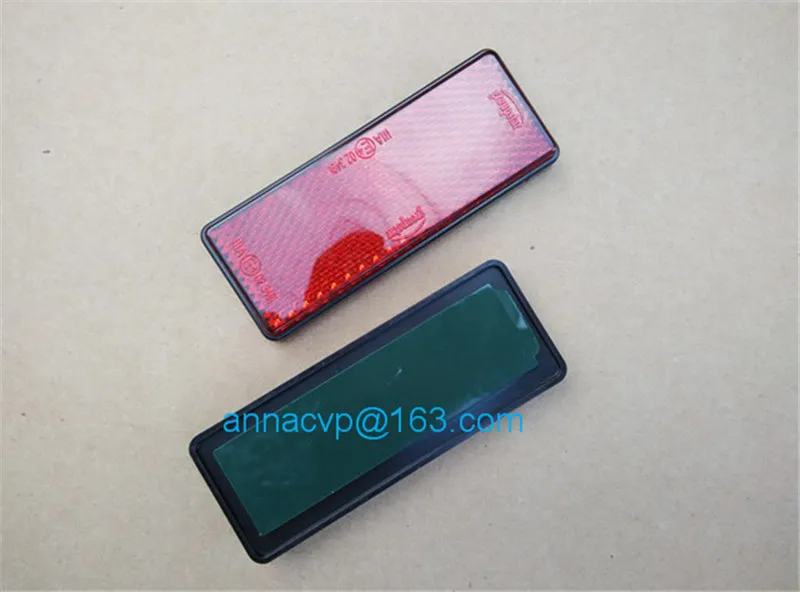 trailer reflector red 2