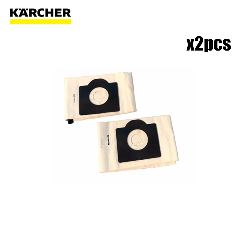 Моющиеся тканевые мешки-пылесборники для Karcher WD3 MV3 SE4001 A2299 K2201 F K2150 Запчасти для пылесоса сменный пылесборник - Цвет: Karcher-bag2