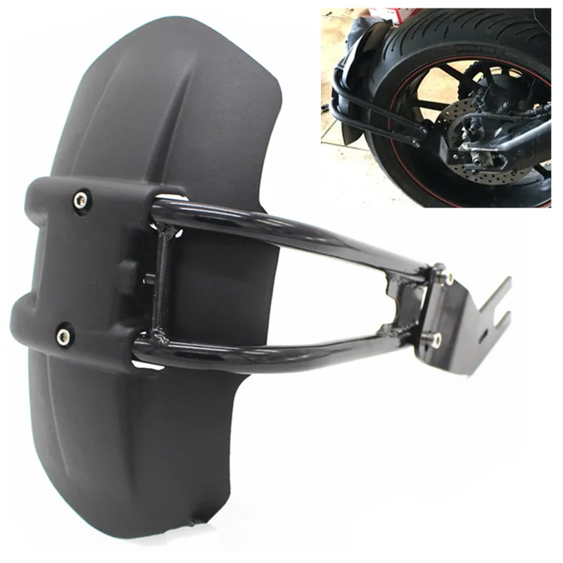 MOTA Protection Garde Boue Arri/ère MT 07 FZ 07 2014 2015 2016 Universel Noir