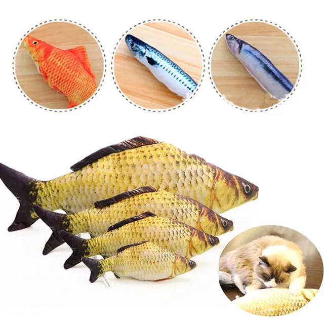 Nuovo 1 PZ 40 cm Pesce Peluche Pet Giocattoli Cucciolo di Cane Bello Artificiale Nuovo 1 PZ 40 cm Pesce Peluche Pet Giocattoli Cucciolo di Cane Bello Artificiale