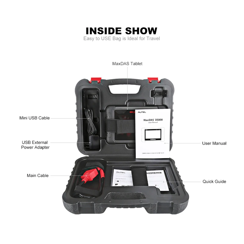 [AUTEL Distributor] Autel MaxiDas DS808, the next generation of DS708/DS 708 Automotive Diagnostic & Analysis System