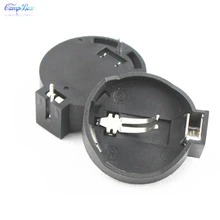100Pcs Horizontal-Type CR2032 Coin Button Cell Lithium Battery Case Holder Socket Junction Box