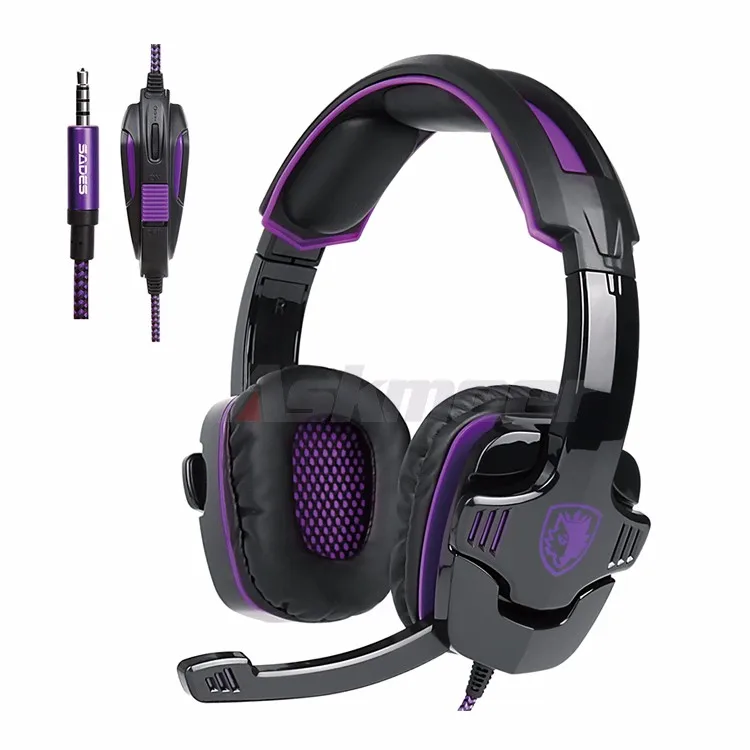 SADES SA930 PS4 Headset Stereo Sound 3.5mm Computer Headset PS4 Gaming Headphones + Mic fone de ouvido for PC Mobile Phone EJ03 (3)