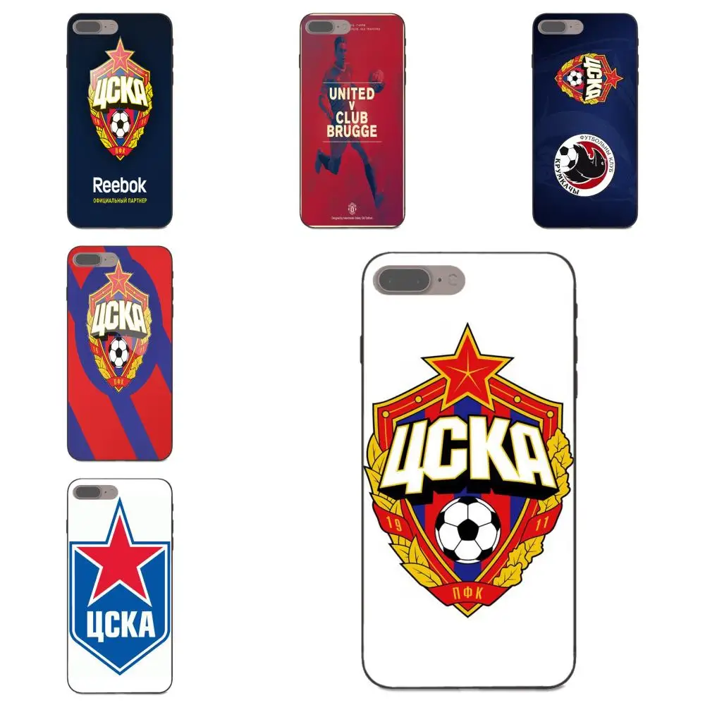 

Football Cska Moscow Unique Shell Black TPU For Xiaomi Mi Mix Max Note 2 2S 3 5X 6 8 SE A1 Play F1