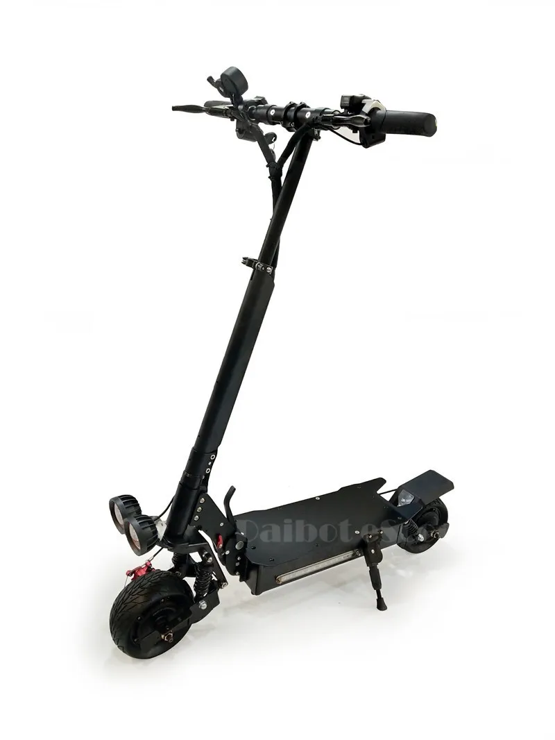 Daibot Electric Scooter Powerful Two Wheel Electric Scooters 8 Inch Double Drive 2000W 48V Portable Gold Scooter Adult Kick      (7)