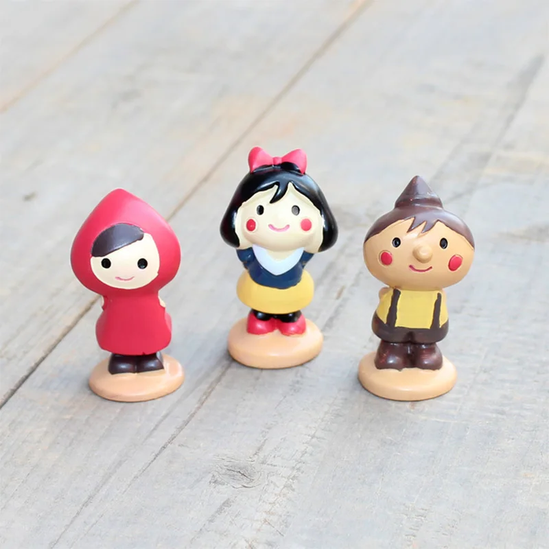 Красная ткань девочка мальчик стоящая кукла миниатюрная фигурка Рождественское украшение свадебный мини-Сказочный Сад игрушка фигура украшения подарок