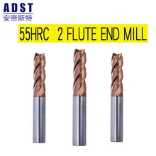 endmill end mill milling cutter carbide 55 HRC 2 flute woodworking cutter straight router bit cnc machine engraving aluminum 6 8 endmill end mill milling cutter carbide 55 HRC 2 flute woodworking cutter straight router bit cnc machine engraving aluminum 6 8