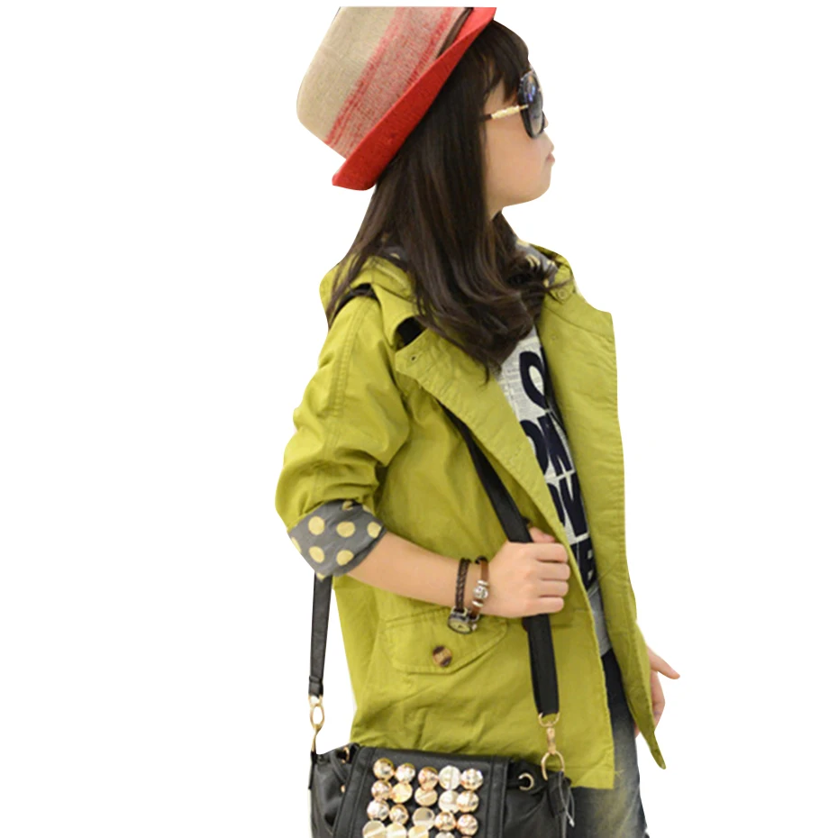 

Jacket For Girls Spring Autumn Girl Coat 2019 Spring Jacket For Children Teenage Children's Costumes For Girls 6 8 10 12 13 14