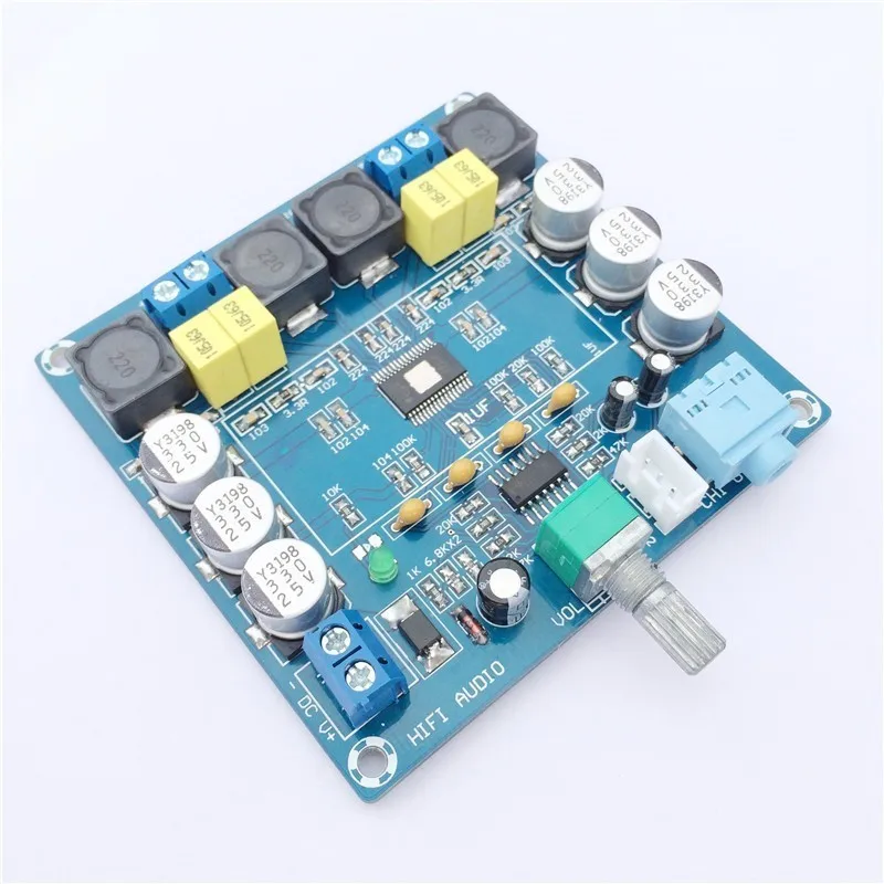 

Double Track Desktop Digital Power amplification Single 12V 24V Large Power Put HIFI Effect Tone Quality