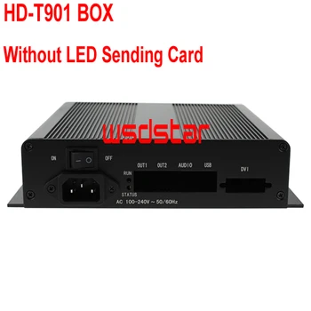 

HD-T901 BOX AC100-240V Support HD-T901 Without LED Sending Card 2pcs/lot