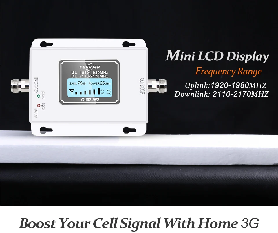 Комплект 3g(HSPA) WCDMA 2100MHz 3g UMTS Gain 70dB(LTE Band 1) 2100 UMTS+ Внутренняя/наружная антенна