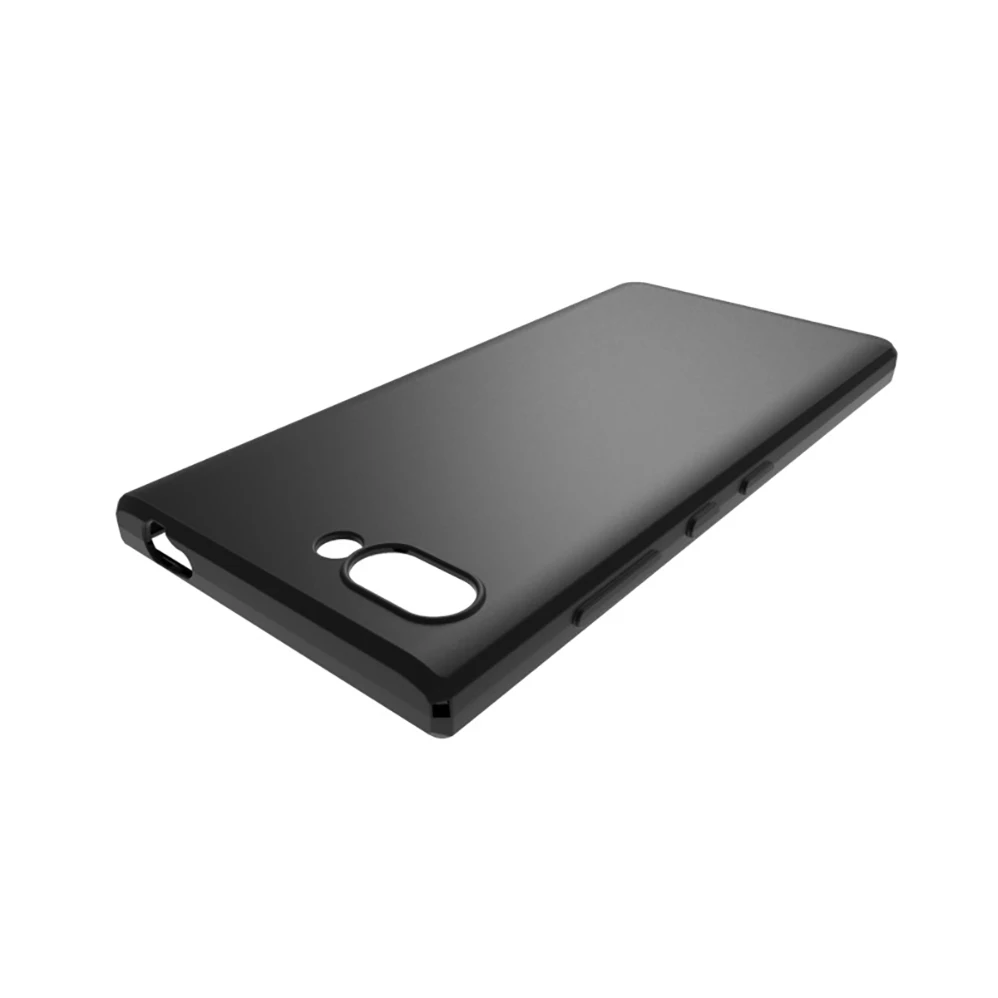 Матовый черный чехол для Blackberry Key2 key 2 BBF100 мягкий силиконовый из ТПУ матовый