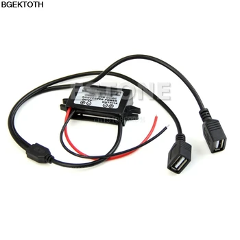 

DC 12V to 5V 3A Dual USB Power Converter for IPHONE Car Regulator Step Down