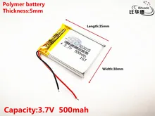 Good Qulity Polymer battery 500 mah 3 7 V 503035 smart home MP3 speakers Li ion
