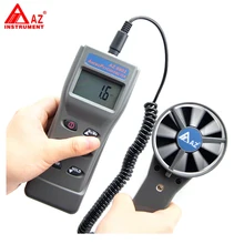 AZ-8912 цифровой дистанционный вентилятор тестер воздушного потока