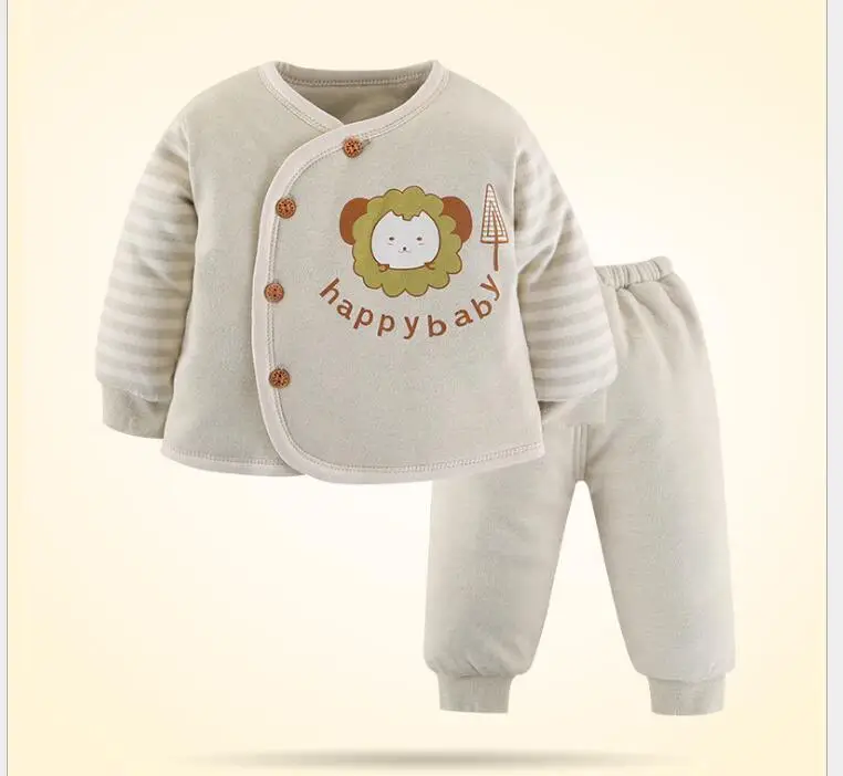 

2019 new baby boys girls 2Pcs Coat waming coat windproof and dustproof children autumn winter clothes down outwear kids clothes