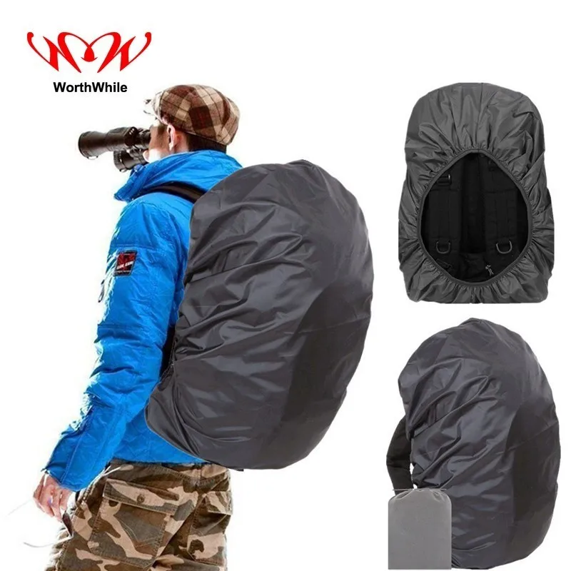 

WorthWhile Ultralight Climbing Bag Rain Cover Outdoor Camping Hiking Backpack Waterproof Set Military Tactical Camo Foldable