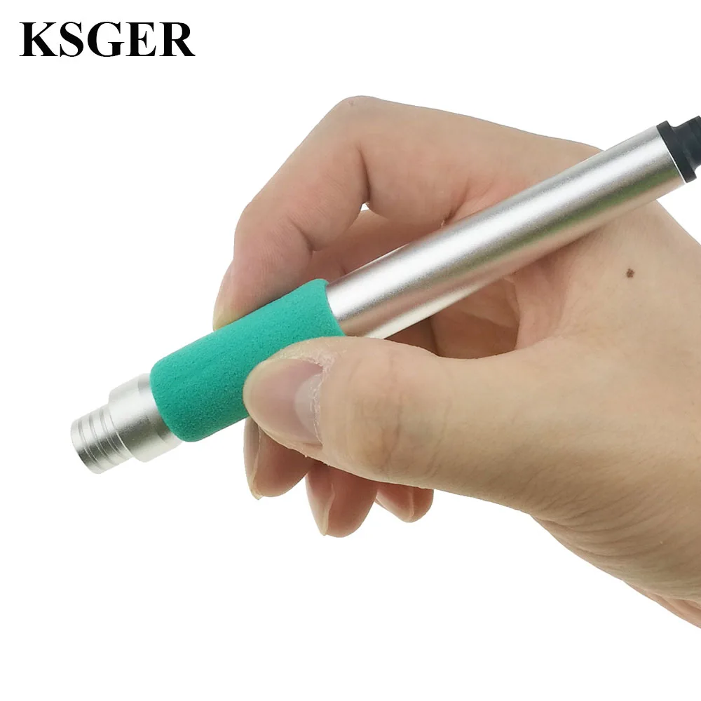 Электронные инструменты KSGER STM32 OLED паяльная станция T12 ручка из алюминиевого
