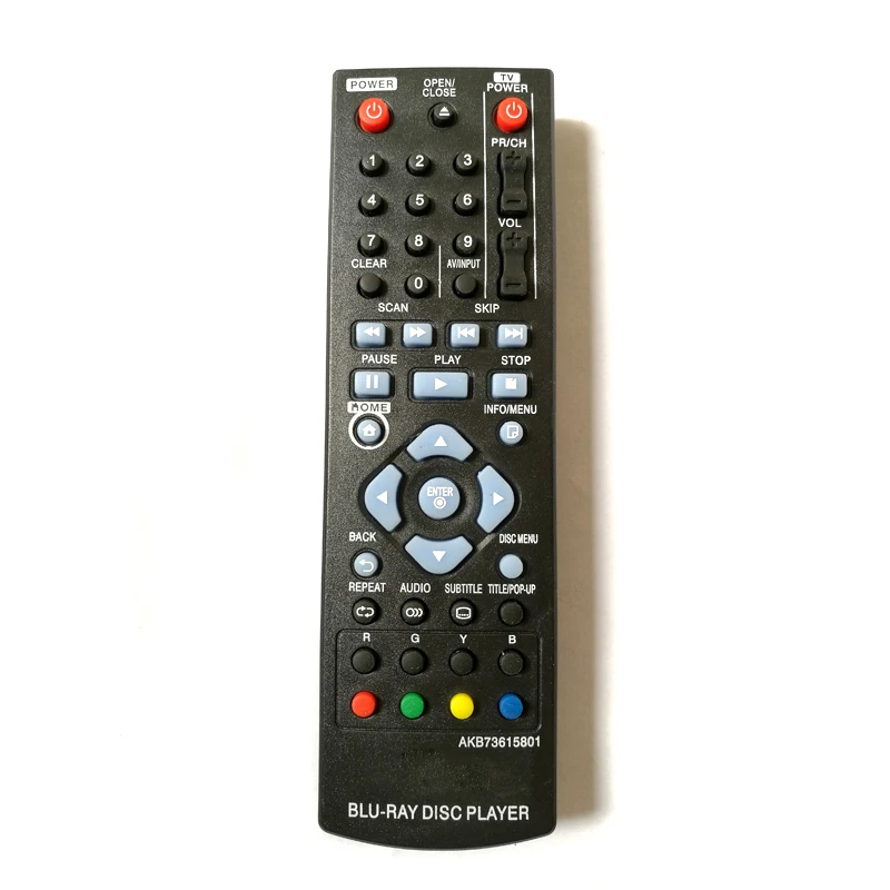 Новый бренд Замена для LG AKB73615801 Blu Ray DVD плеер с дистанционным управлением BP220 BP320