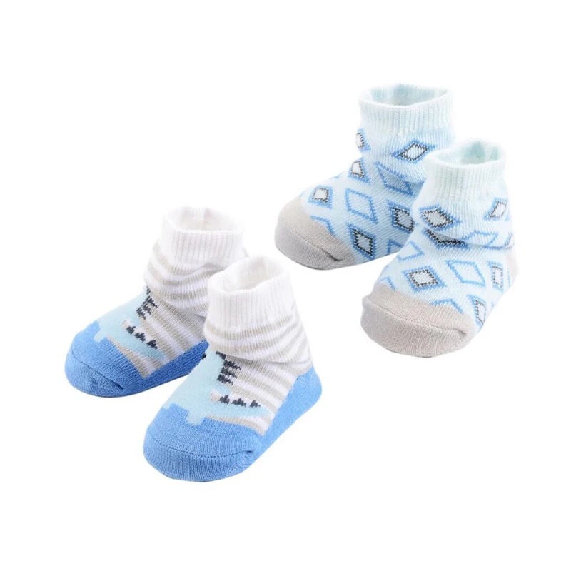 Newborn Baby Sock 2 Pair Set Boy Girl Daily Sock 0 6m Newborn Sock Gift