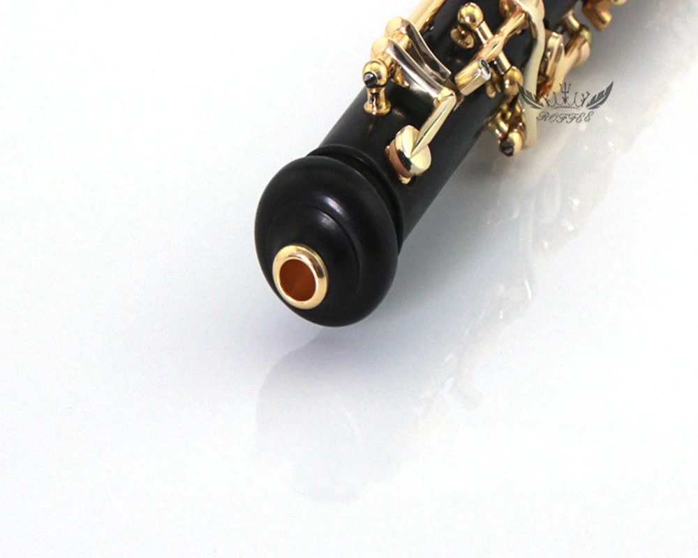 Музыкальный инструмент черное дерево золотой ключ полуавтоматический oboe