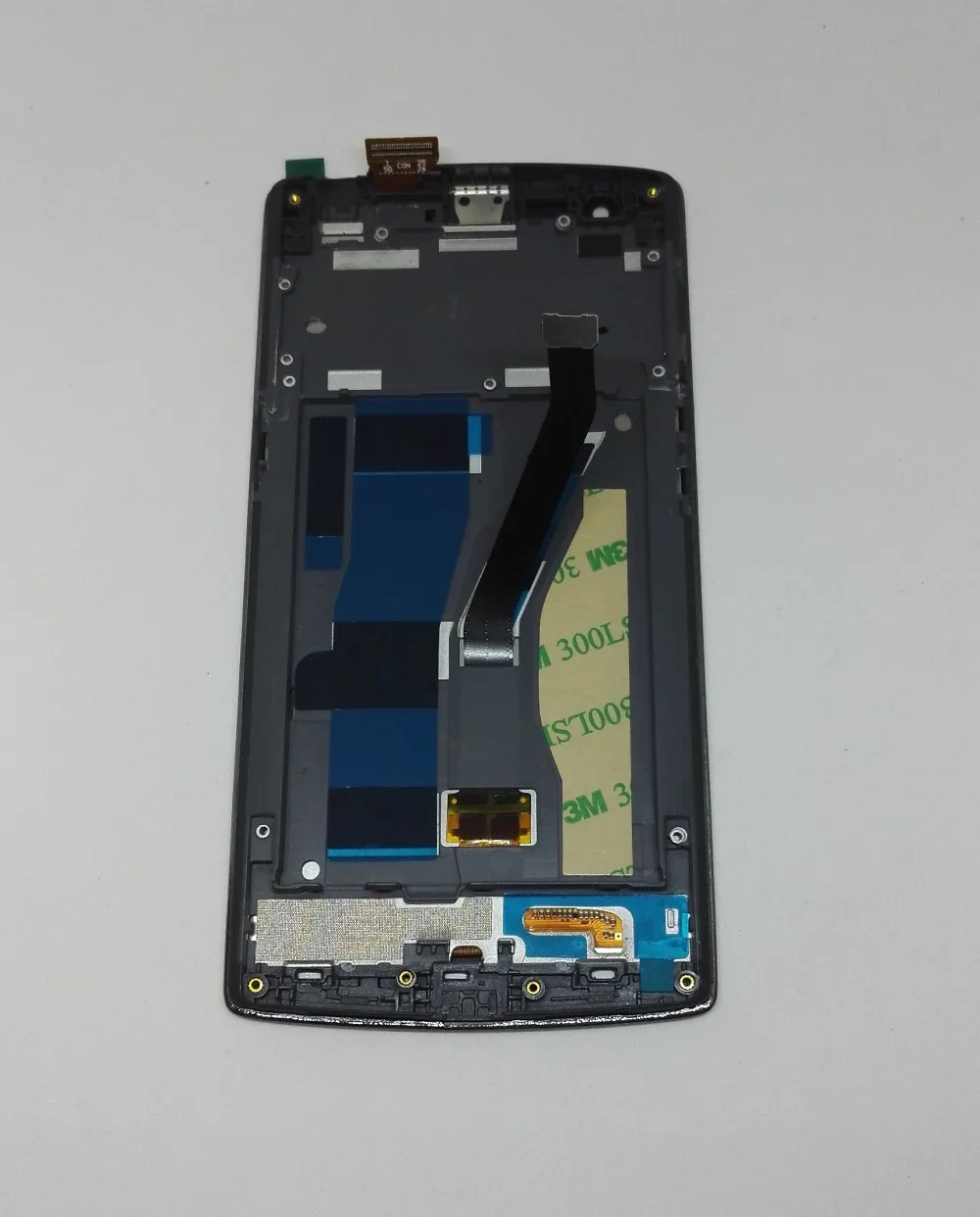 Lcd display screen Touch Glass Screen Frame assembly for oneplus one 1 Pantalla Digitizer free shipping