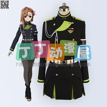 

Seraph Of The End Sayuri Hanayori Women Cos Anime Cosplay Costum