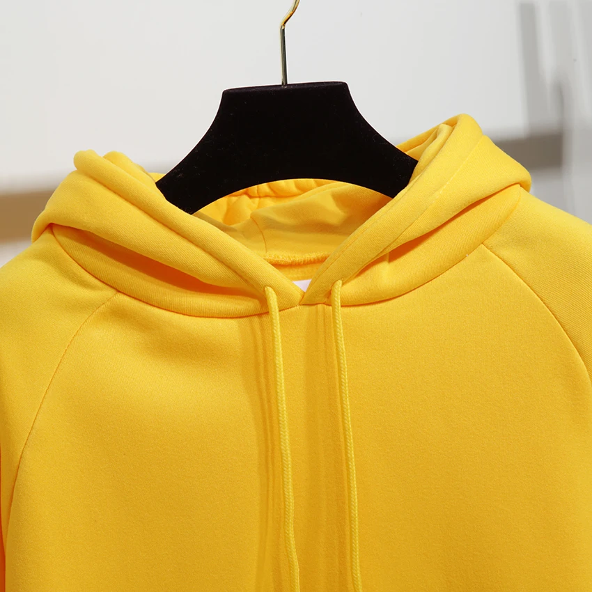 Толстовка женская с капюшоном однотонная|women hoodies sweatshirts|hoodie sweatshirtfashion sweatshirt |