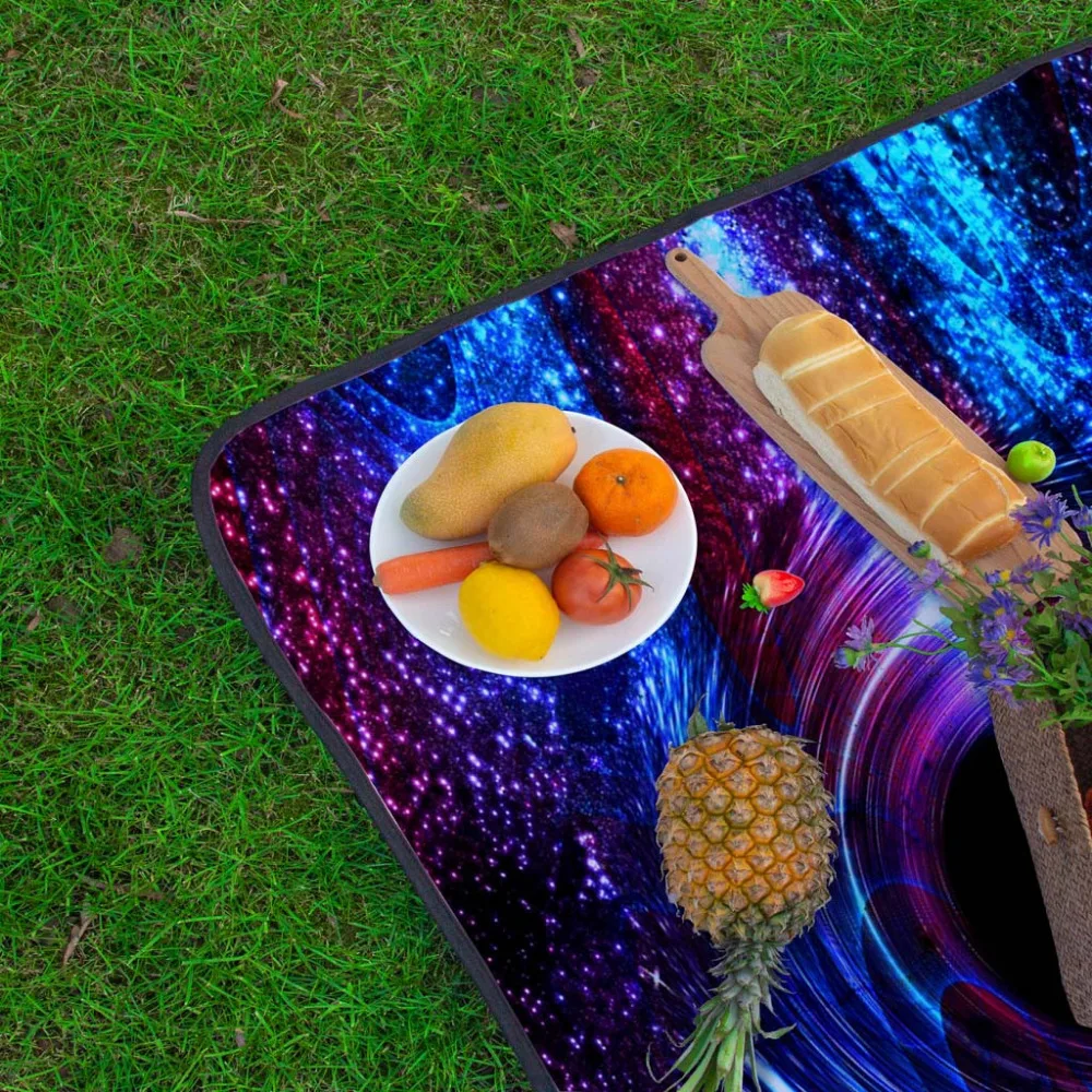 2019 Waterproof outdoor camping mat picnic blanket beach carpet folding travel beach mat camping mat inflatable sleeping 40J3 (13)