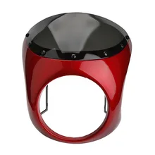 1X 7Pro фара мотоцикла передний обтекатель лобового стекла для Harley Кафе Racer