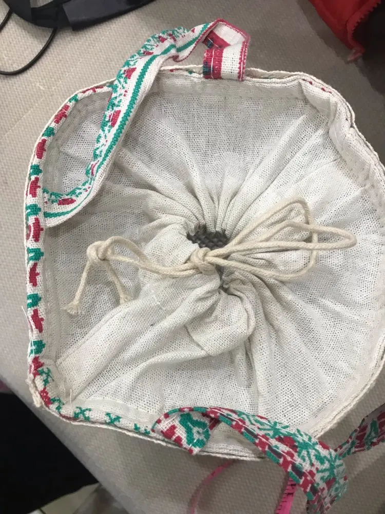 Льняные хлопчатобумажные мешки для хранения пряжи для шитья аксессуары ткань коробка для хранения обеда ткань рулонов Органайзер держатель